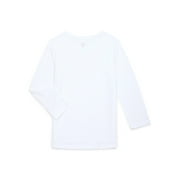 Wonder Nation Boys Adaptive Abdominal Port Tee with Long Sleeves, Sizes 4-18 \u0026 Husky